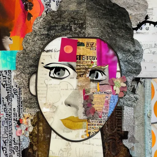 mixed media collage | Stable Diffusion | OpenArt