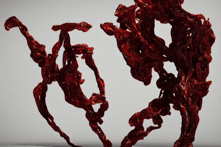 Prompt: Painful pleasures by Lynda Benglis, octane render, 4k, 8k, sharp, very very beautiful, stunning, twisted