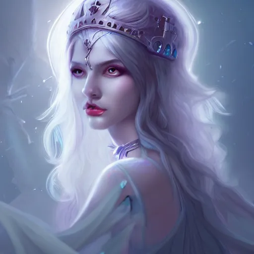 Image similar to beautiful Ghost princess, highly detailed, digital painting, artstation, concept art, smooth, sharp focus, illustration