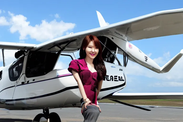 Image similar to Lee Ji-eun, cessna