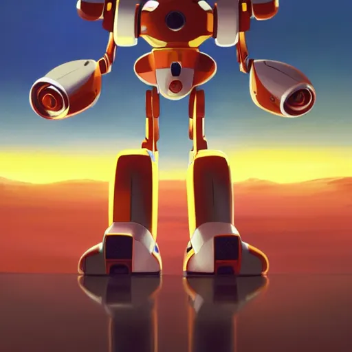 Image similar to metabots medabots medarotto medarot robot minimalist comics, behance hd by jesper ejsing, by rhads, makoto shinkai and lois van baarle, ilya kuvshinov, rossdraws global illumination ray tracing hdr radiating a glowing aura