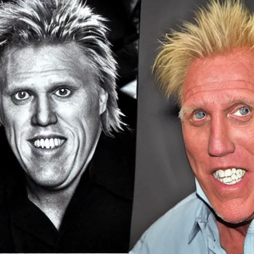 Image similar to gary busey as bigfoot