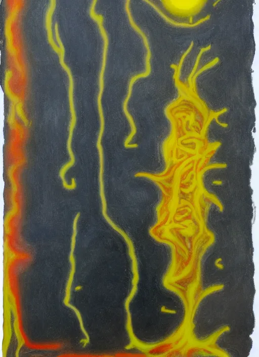 Image similar to biomechanical talisman of solemn void eclipse storm by maggi mcdonald, mark rothko, sabina klein