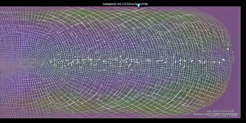 Image similar to diagram of infinite complexity showing every single atom of the universe