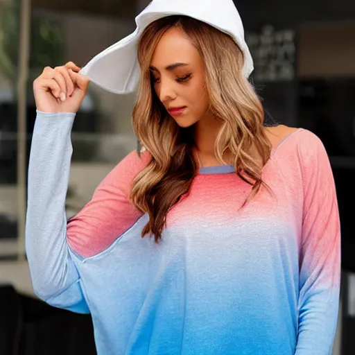 Image similar to ombre long sleeve t shirt