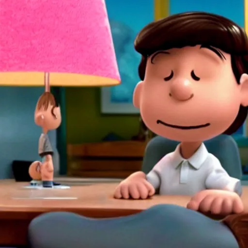 Image similar to charlie sheen in the peanuts movie ( 2 0 1 5 ), animated, movie,