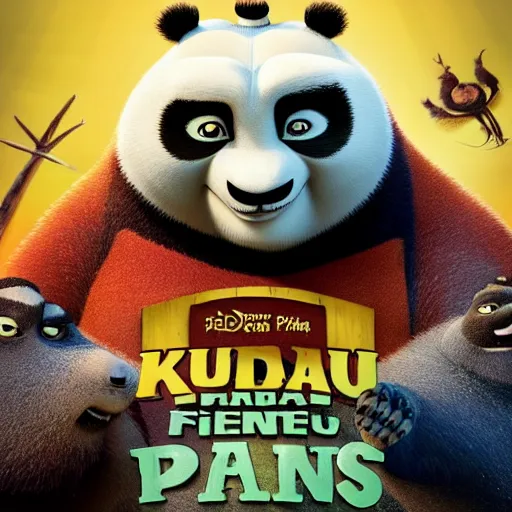 Prompt: kung fu panda