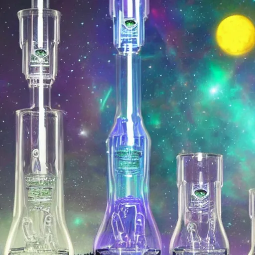 Image similar to space bongs