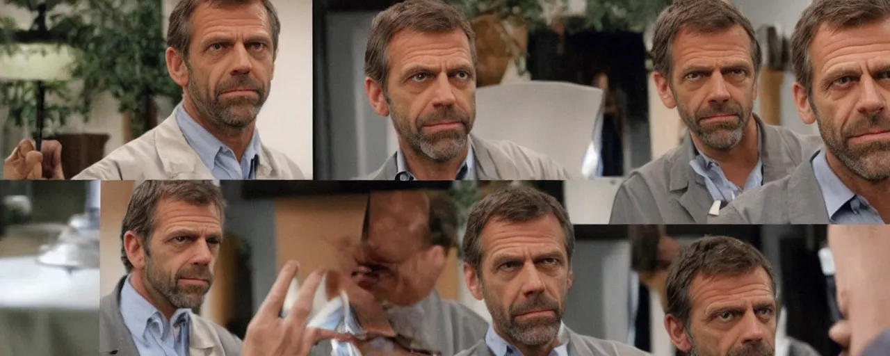 Image similar to dr. house being racist