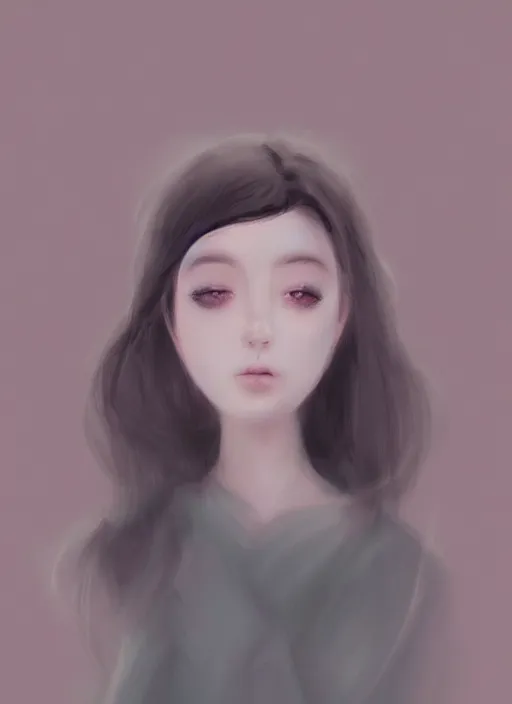 Prompt: ghostly sophisticated pastel texture, matte painting hyperpop portrait trending on pixiv