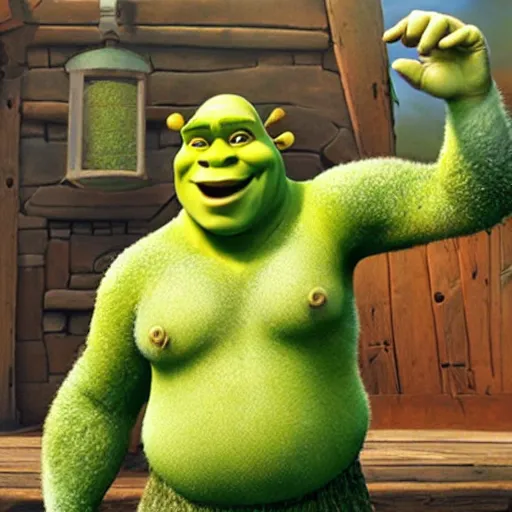 Image similar to Shrek in daily news