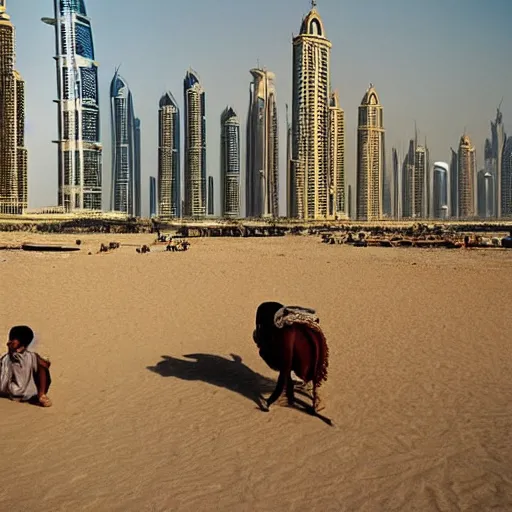 Image similar to gta : dubai by steve mccurry