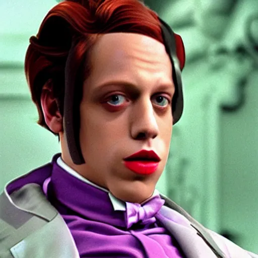 Image similar to Pete Davidson as Willy Wonka 4K quality super realistic