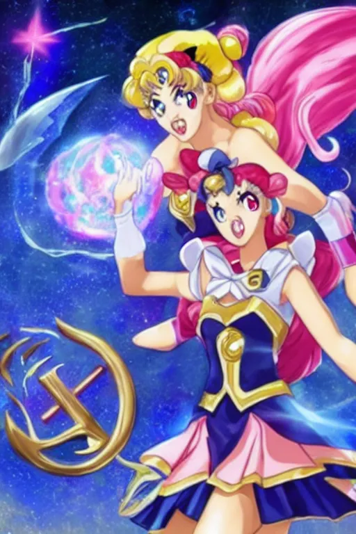 Image similar to Sailor Moon as a League of Legends Champion