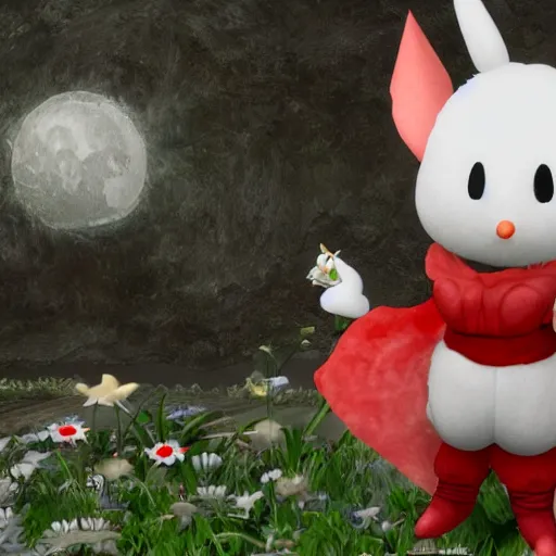 Image similar to Moogle