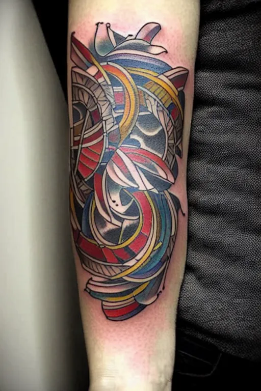 Image similar to american traditional tattoo