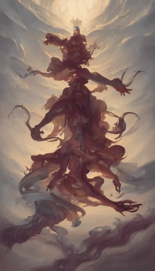 Image similar to rage, by peter mohrbacher