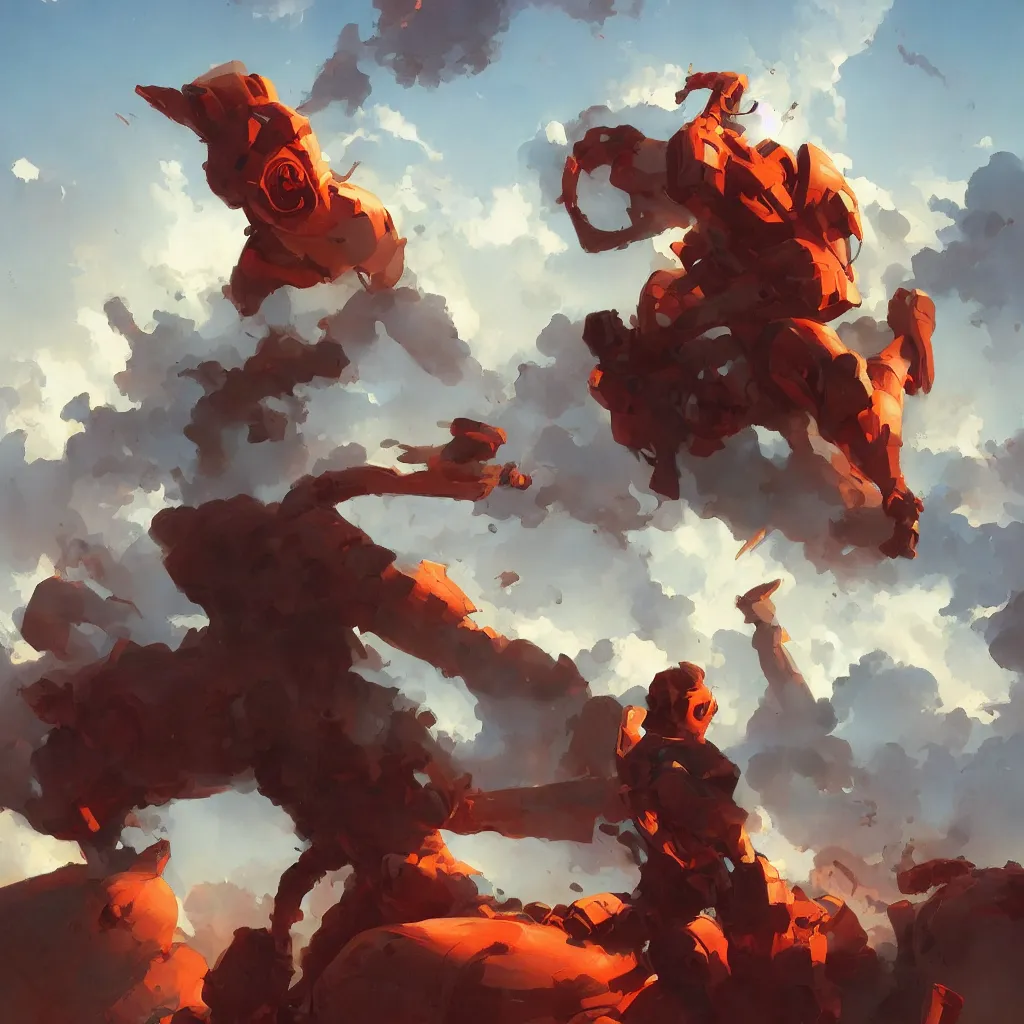 Image similar to atom, by greg rutkowski, by rhads, by jesper ejsing