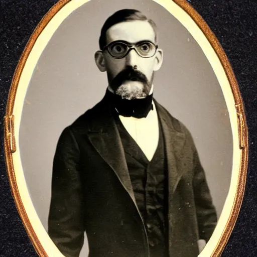 Image similar to victorian era photograph of gordon freeman