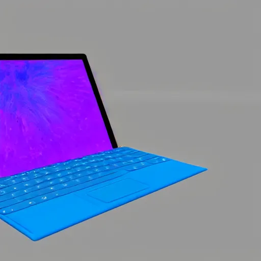 Image similar to a render of a microsoft surface duo but it has full bezel - less screens