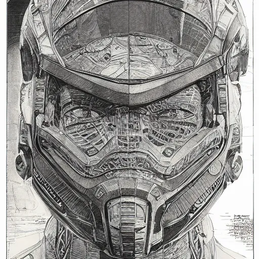 Prompt: master chief by ed fairburn, joseph clement coll, franklin booth