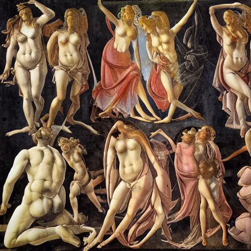 Image similar to Botticelli anatomy study