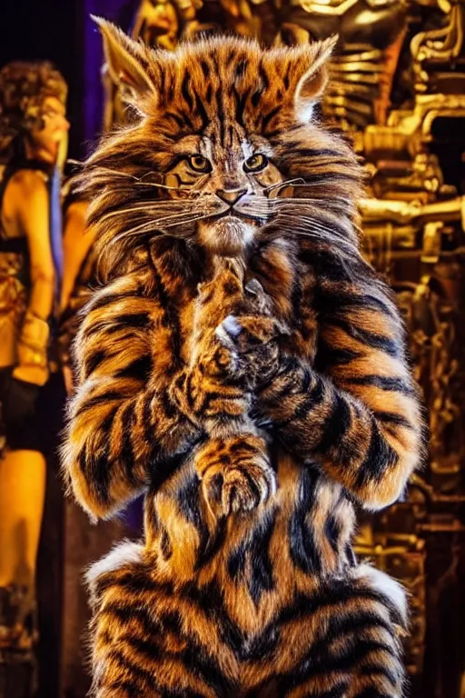 Image similar to 📷 rum tum tugger, portait