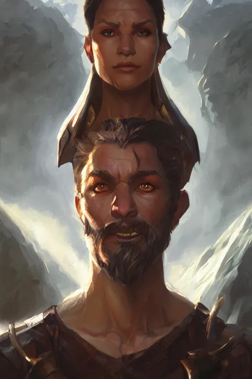 Image similar to dungeons and dragons draconian character closeup portrait, dramatic light, dungeon background, 2 0 0 mm focal length, painted by stanley lau, painted by greg rutkowski, painted by stanley artgerm, brom, digital art, trending on artstation