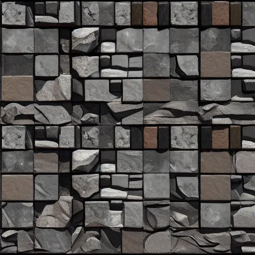 Image similar to stone tile cladding stylized texture, in the style of blizzard entertainment and world of warcraft by michael vicente, unreal engine, 8 k