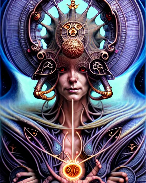 Image similar to judgement tarot card, fantasy character portrait made of fractals, ultra realistic, wide angle, intricate details, the fifth element artifacts, highly detailed by peter mohrbacher, hajime sorayama, wayne barlowe, boris vallejo, aaron horkey, gaston bussiere, craig mullins