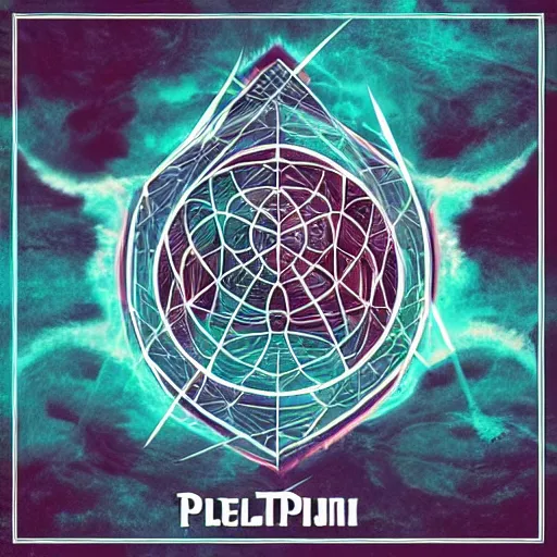 Image similar to album art in style of progressive rock, plini, intervals, polyphia, periphery