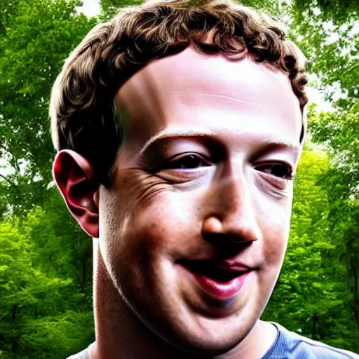 Prompt: mark zuckerberg eating a tree, highly detailed, extremely high quality, hd, 4 k, 8 k, canon 3 0 0 mm, professional photographer, 4 0 mp, lifelike, top - rated, award winning, realistic, detailed lighting, detailed shadows, sharp, no blur, edited, corrected, trending