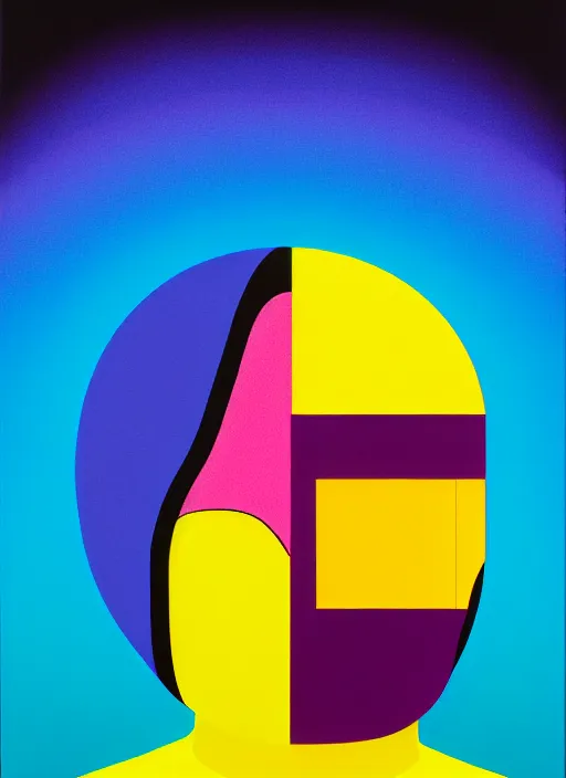 Image similar to person wearing a balaclava by shusei nagaoka, kaws, david rudnick, airbrush on canvas, pastell colours, cell shaded, 8 k