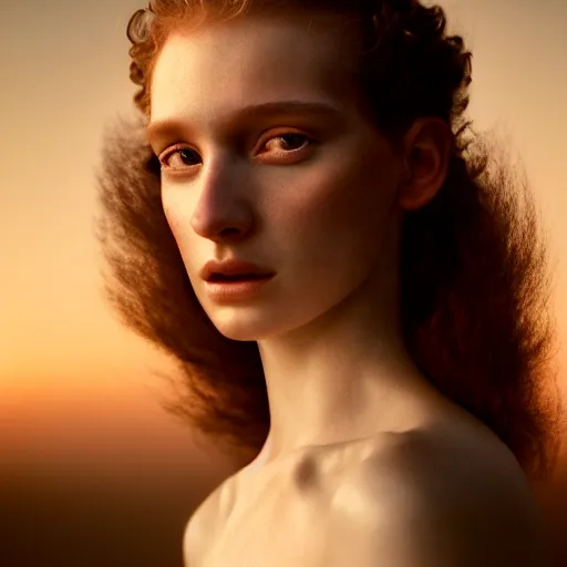 Prompt: photographic portrait of a stunningly beautiful renaissance in soft dreamy light at sunset, contemporary fashion shoot, by edward robert hughes, annie leibovitz and steve mccurry, david lazar, jimmy nelsson, breathtaking, 8 k resolution, extremely detailed, beautiful, establishing shot, artistic, hyperrealistic, beautiful face, octane render