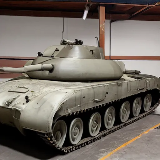 Image similar to t-55 in the backrooms.