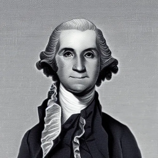 Prompt: young george washington if he went to college in 2 0 1 9