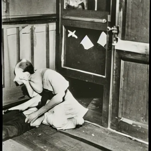 Image similar to Crime Scene photo, 1930s