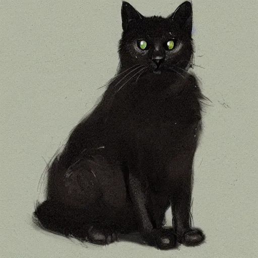 Prompt: a cat in the style of Greg Rutkowski
