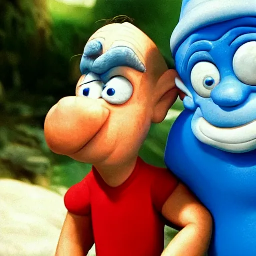 Image similar to the smurfen and gargamel