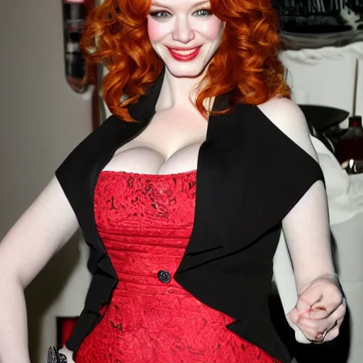 Image similar to christina hendricks as hostess,