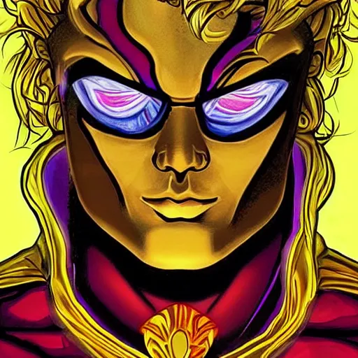 Prompt: adam warlock, #art #digitalart #artist #artistsoninstagram #artistic #creative #artwork #fantasy #fantasyart