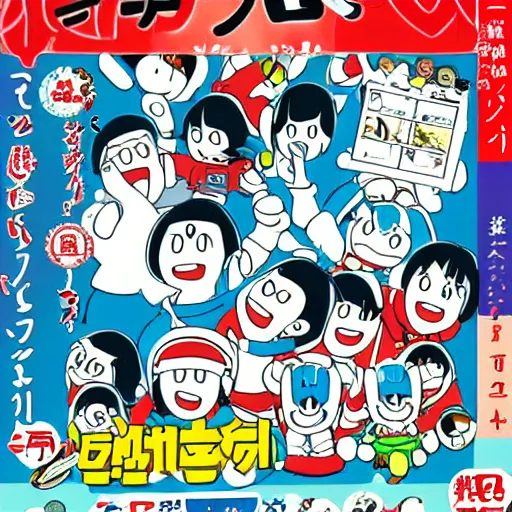 Image similar to Doraemon, japan manga