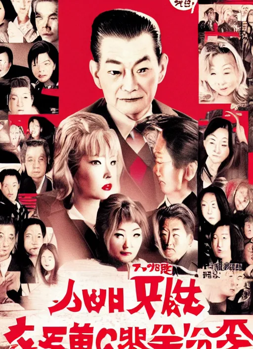 Prompt: Twin Peaks Japanese poster