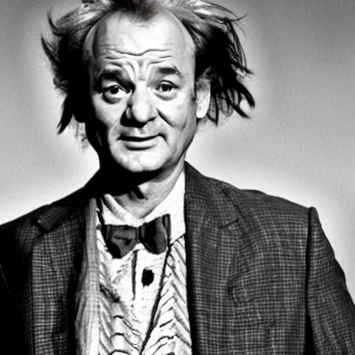 Image similar to bill murray as doctor emmett brown