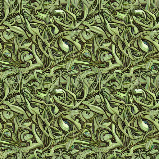 Prompt: tangled vines wallpaper repeating pattern ultra realistic, intricate, epic lighting, futuristic, 8 k resolution