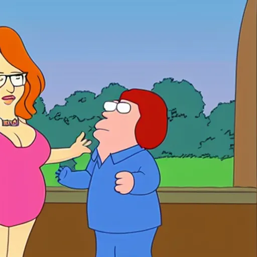 Image similar to christina hendricks as family guy,