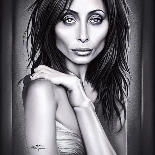 Prompt: a beautiful detailed portrait of natalie imbruglia from music video torn, by artgerm, high details