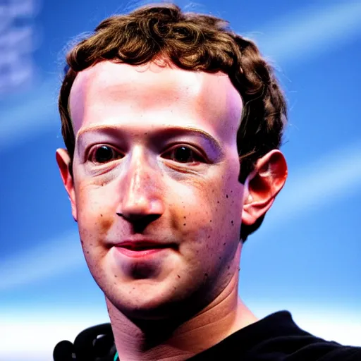 Prompt: Mark Zuckerberg as a robot, 4k