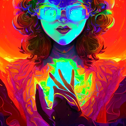 Image similar to skill magic deepdream radiating a glowing aura stuff loot legends stylized digital illustration video game icon artstation lois van baarle, ilya kuvshinov, rossdraws,