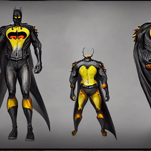 Image similar to Character concept art of a Bee Man enemy in Batman Arkham Asylum, CGsociety